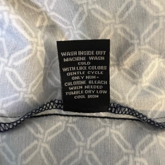 intro Cropped Jacket Navy and White Size PL - Picture 5 of 5